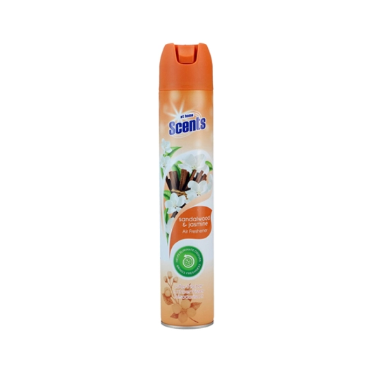 spray désodorisant au bois de santal et au jasmin, 400 ml
