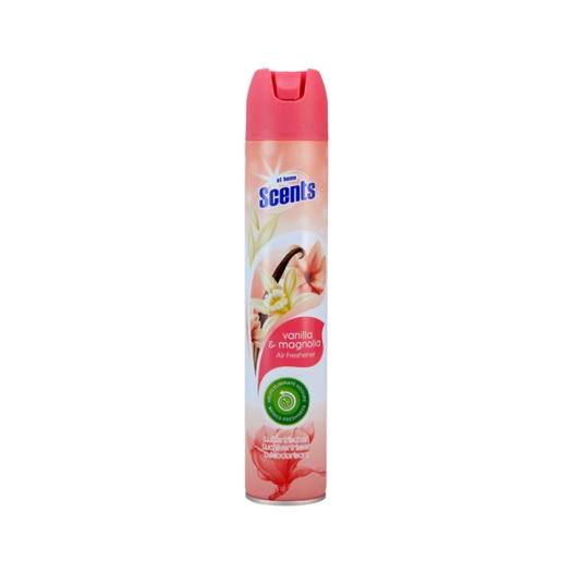 désodorisant d'air en spray vanille et magnolia, 400 ml
