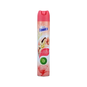 désodorisant d'air en spray vanille et magnolia, 400 ml