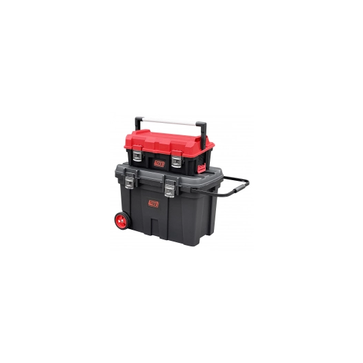 coffre de chantier + caisse pro réf. 998737dimensions 775 x 472 x h. 750 mmvolume 105 + 40 l