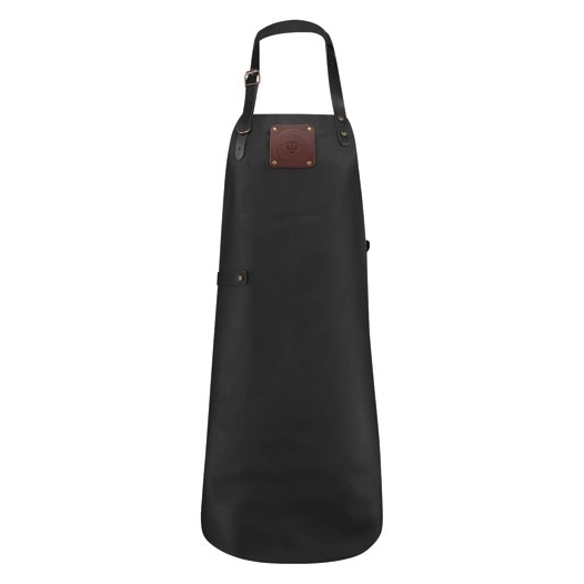 tablier en cuir 61 x 82 cm noir - buffalo - witloft
