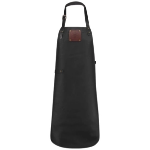 tablier en cuir 61 x 82 cm noir - buffalo - witloft