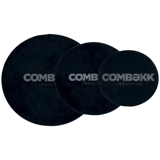 lot 3 tapis de protection induction 14 / 20 / 26 cm - combekk