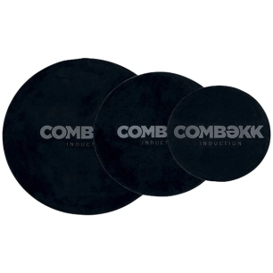 lot 3 tapis de protection induction 14 / 20 / 26 cm - combekk