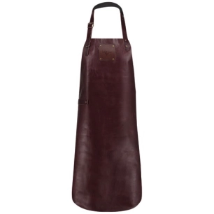 tablier en cuir pleine fleur 61 x 82 cm ruby - buffalo - witloft