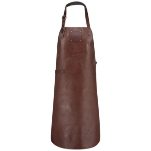 tablier en cuir pleine fleur 61 x 82 cm chocolat - buffalo - witloft