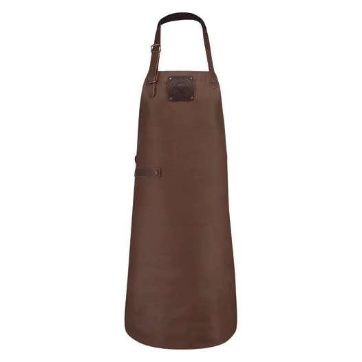 tablier en cuir 61 x 82 cm marron - buffalo - witloft
