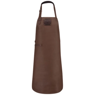 tablier en cuir 61 x 82 cm marron - buffalo - witloft