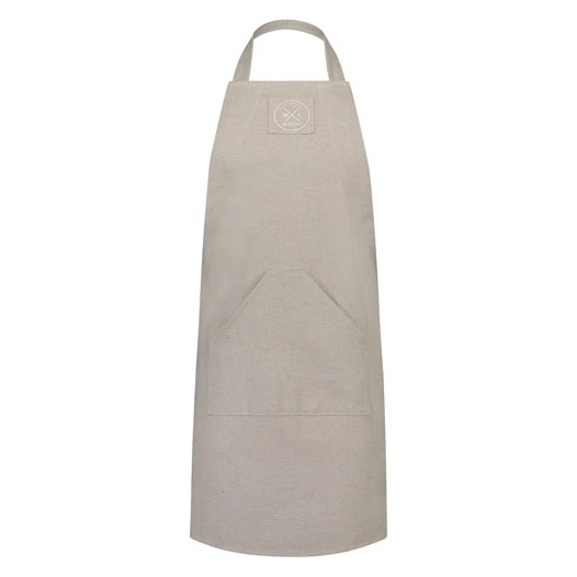 tablier 60 x 85 cm sable - coton recyclé - witloft