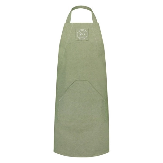 tablier 60 x 85 cm pistache - coton recyclé - witloft