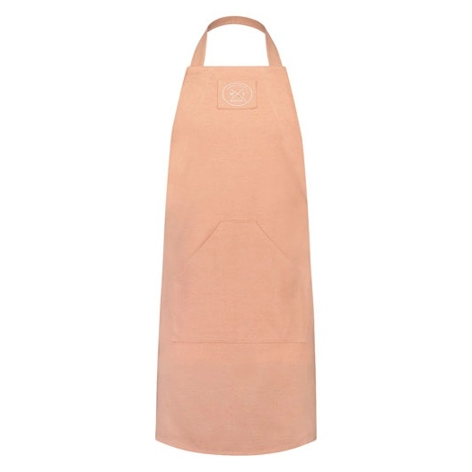 tablier 60 x 85 cm saumon - coton recyclé - witloft
