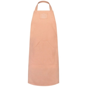 tablier 60 x 85 cm saumon - coton recyclé - witloft