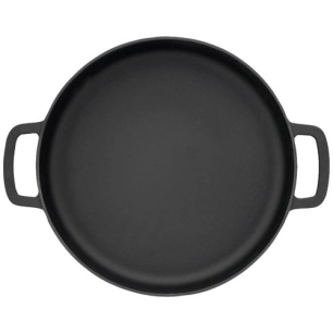 poêle double anse 28 cm noir - sous-chef - combekk