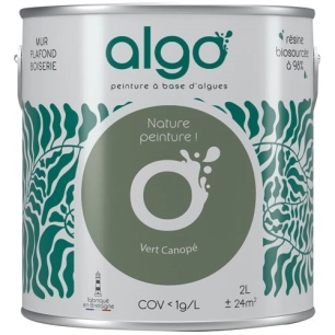 peinture écologique 2 l vert canopée - algo