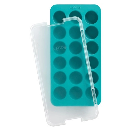 bac a glaçons rond 18 cav. turquoise - lekue