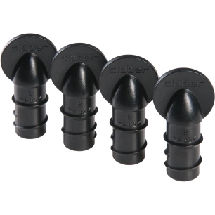 4 bouchons diamêtre 13x16mm pour arrosage fin de ligne - CLABER