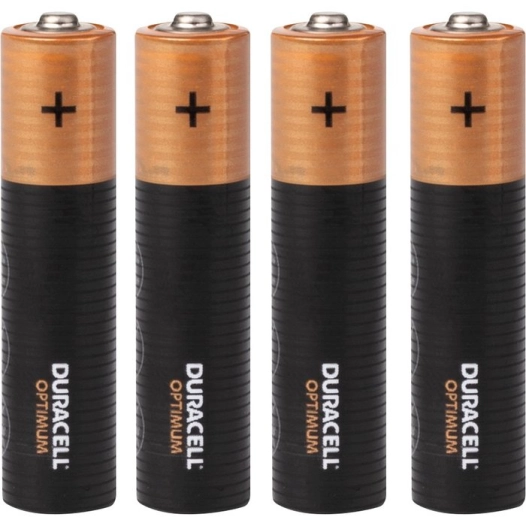duracell optimum aaa x4