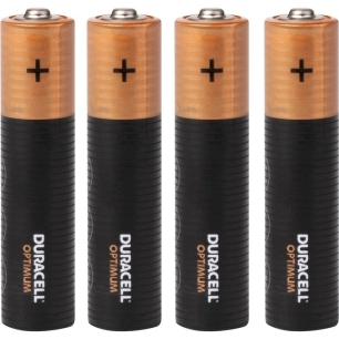 duracell optimum aaa x4
