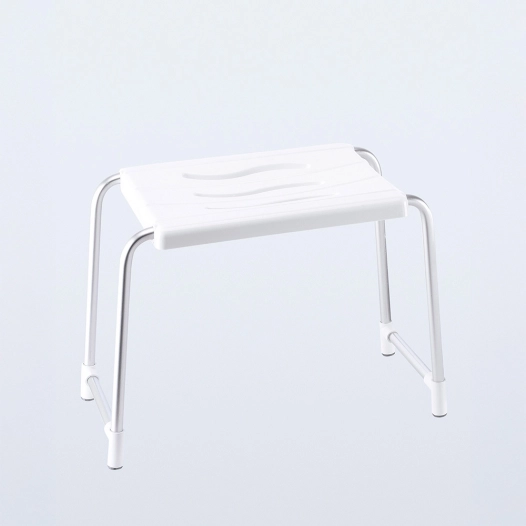 tabouret de salle de bain, blanc, 50 x 24 cm