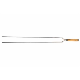 12 brochette fourche 60 cm - forged
