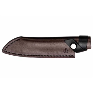 housse en cuir pour coueau santoku 14 cm - forged
