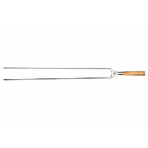 12 brochette fourche 50 cm - forged