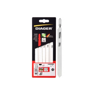 lames de scie sauteuse bi-metal pour acier et inox réf. l002m5désignation 5 lameslongueur 132 / 105 mmdenture 25 tpi (1,0 mm)fix