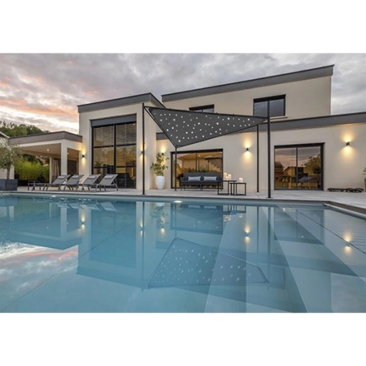 Tonnelle toile tendue ciel étoilé - 3.5 m - nassau - jardiline