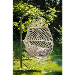 2 œuf suspendu en macramé - sumbawa - jardiline