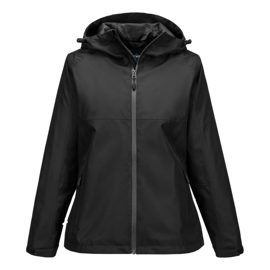 veste de pluie femmes - taille xs - noir - portwest