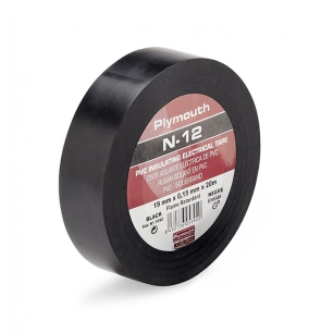 ruban isolant pvc noir haute adhérence 20 m x 25 mm x 0,15 mm