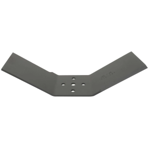 lame mulching, rotation à droite, adaptable pour tondeuse autoportée countax / westwood 16000100, pour machines hgm (high grass