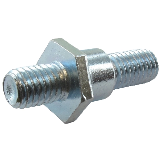 axe fileté pour secteur cranté de direction modèle sd98 origine stiga. 125510173/0, 1255101730