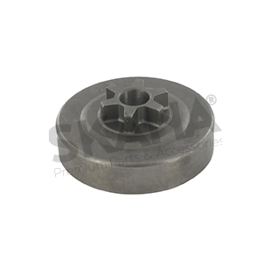 pignon étoile 3/8 lp - 6 dents adaptable pour tronçonneuse stihl modèles 009, 009q, 010, 010aveq, 010avq, 011av ,011aveq
