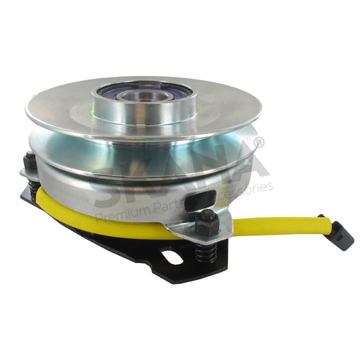 embrayage électromagnétique adaptable (warner 5215-134) pour ayp roper, husqvarna - h: 106mm, ø int: 25,4mm, ø: poulie : 153mm.