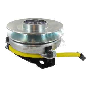 embrayage électromagnétique adaptable (warner 5215-134) pour ayp roper, husqvarna - h: 106mm, ø int: 25,4mm, ø: poulie : 153mm.