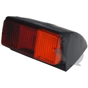 feu arrière droit incliné à 22° adaptable - l: 160mm, h: 80mm -pl