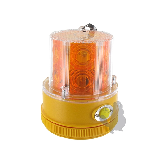 gyrophare et gyroflash à led deux étages (2 modes d'allumage: bouton marche/arrêt ou, déclenchement automatique suivant luminosi