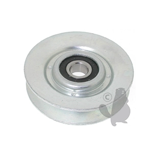 poulie à gorge en v sur roulement adaptable pour tondeuse toro de 21 - h: 21,4mm, ø: ext: 73mm, ø int: 11,11mm. remplace origine