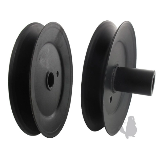 poulie de palier adaptable sur ariens et mtd pour coupe 42 série g. remplace origine: 11537, 756-0556 ( 11537, 7560556 )
