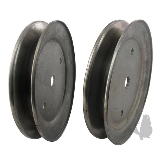 poulie de palier ø: ext:148mm, alésage central: 15,9 mm (dentelé), adaptable ayp/ husqvarna. remplace origine: 199789, 53219978