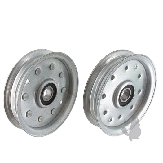 poulie à gorge plate adaptable mtd pour modèles 38, 42, 46, 52. remplace origine 753-08171, 756-04129, 756-04129b, 956-04129, 95