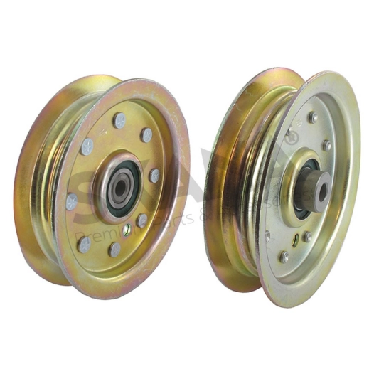 poulie à gorge plate adaptable cub cadet - husqvarna pour modèles z-force avec carters de coupe de 44 ou 50 pouces. remplace ori