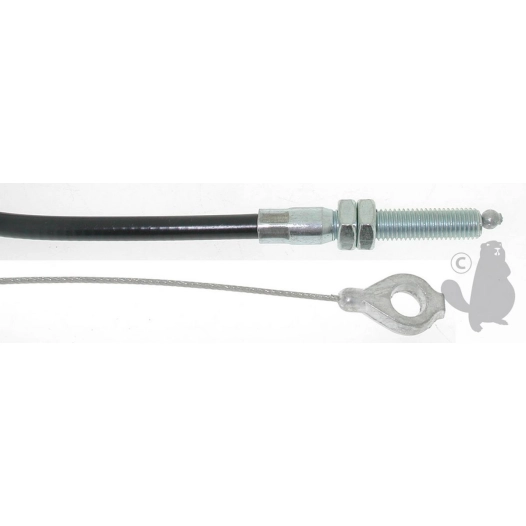 câble d'embrayage adaptable pour tondeuse lawn boy 21 avec éjection arrière. remplace origine: 682685 - longueur câble: 1638mm l