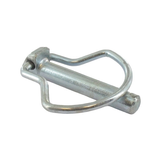 goupille d'arrêt type poire adaptable pour axe de 36mm - ø: axe:8mm- longueur axe: 45mm.