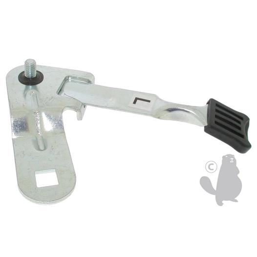 levier de réglage avant gauche de hauteur de coupe adaptable pour tondeuse de 21 snapper - remplace origine: 51885, 52909 - pl