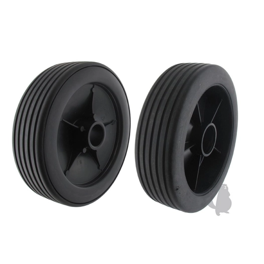 roue avant plastique pour tondeuse ggp / castelgarden - stiga modèles ng504, ng504tr, r484, r534tr, r534, r534tr, rl430, rl484,