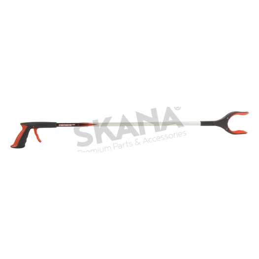 pince à déchets streetmaster pro avec poignée bimatière, manche 183 cm et réfléchissant, tête rotative et renforcée. -pl