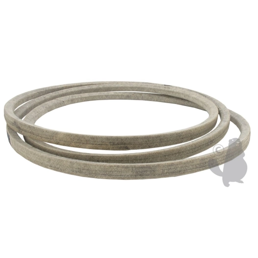 courroie lisse trapézoïdale ayp, pour moteur 8cv, coupe 36 et moteur avant (section: 1/2, l: 82- 1/2). origine: 140067. ( origin