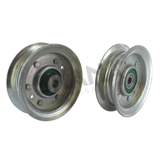 poulie à gorge plate sur roulement ayp - hauteur: 30 mm, diamètre extérieur: 98,4 mm, diamètre intérieur: 9,5 mm - origine: 1734